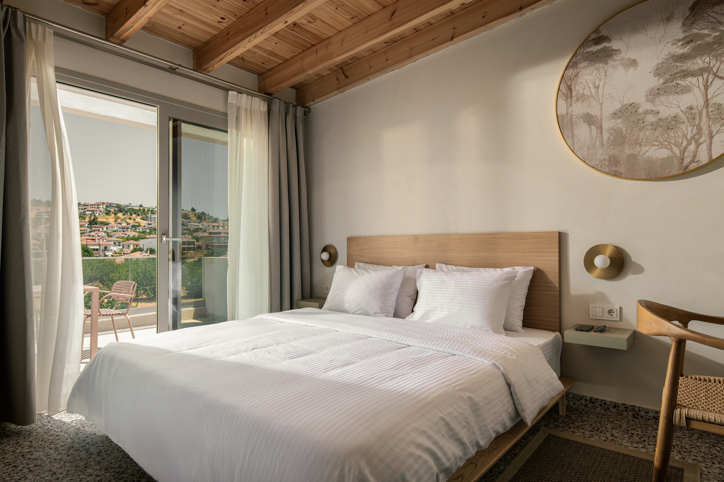 Studio with Pool View